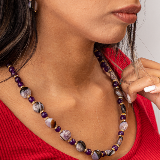 Set of Necklace and Earrings