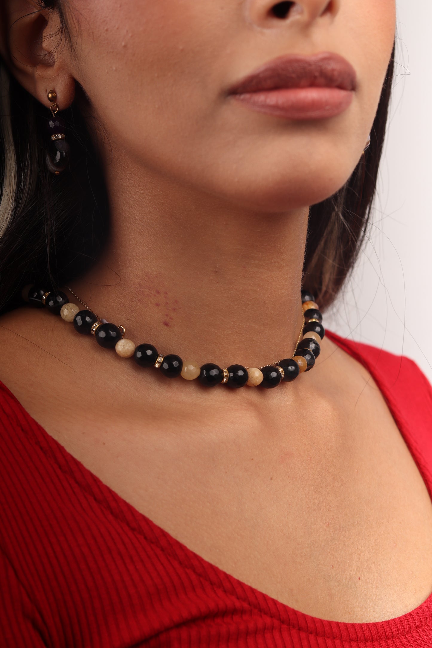 Set of Necklace and Earrings