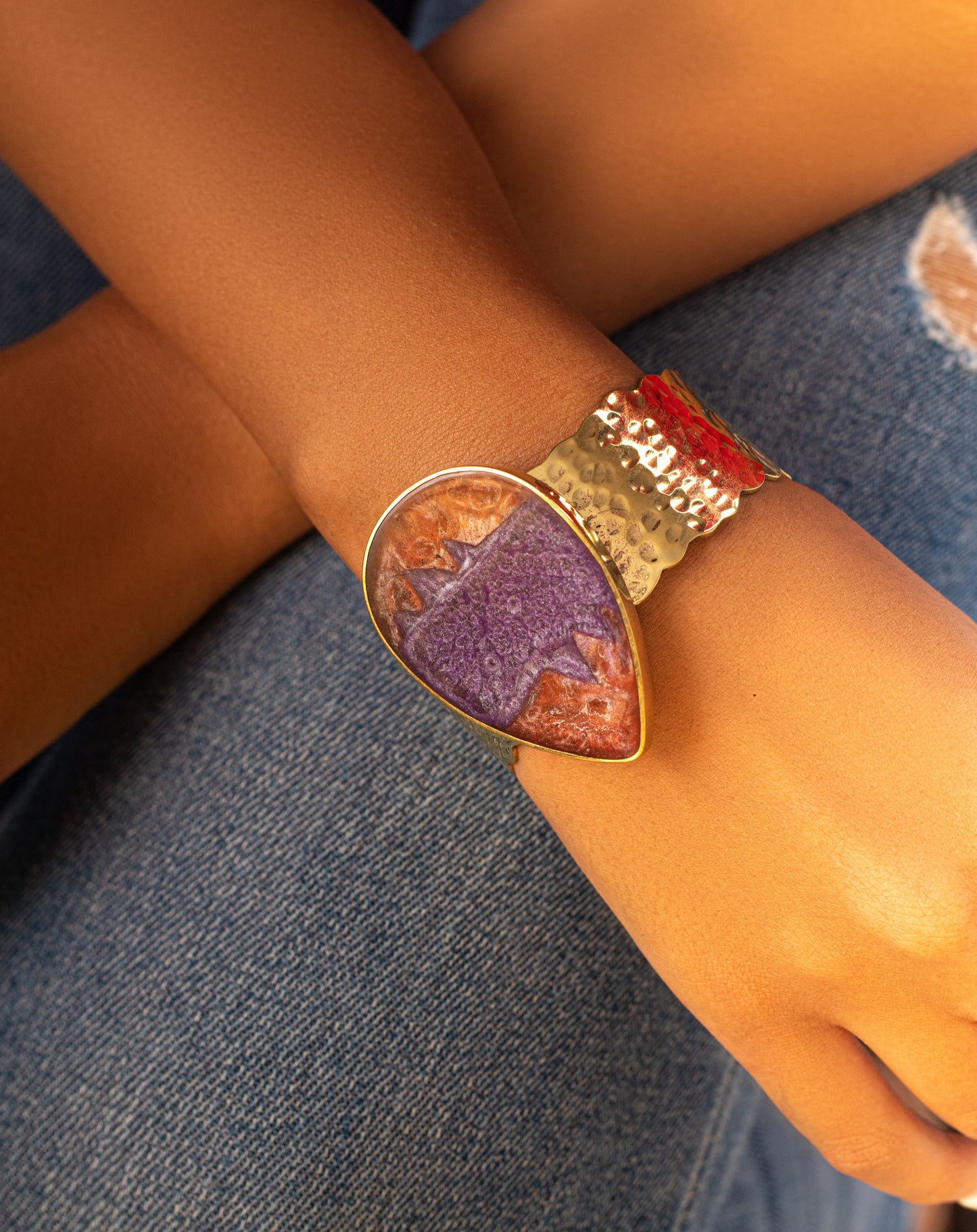Colored Stone Bracelet
